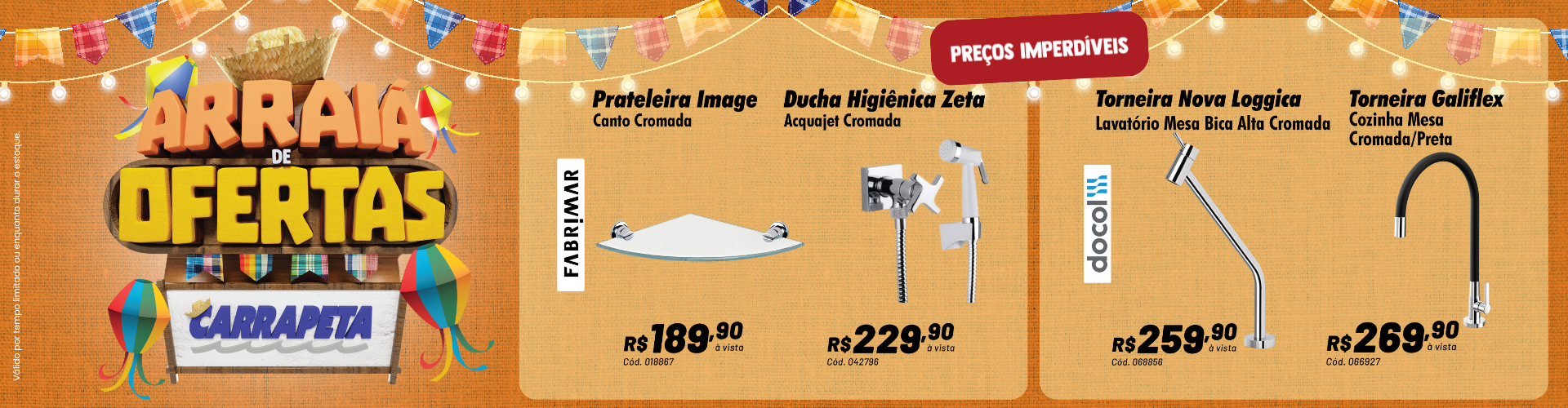 Arraiá de Ofertas!